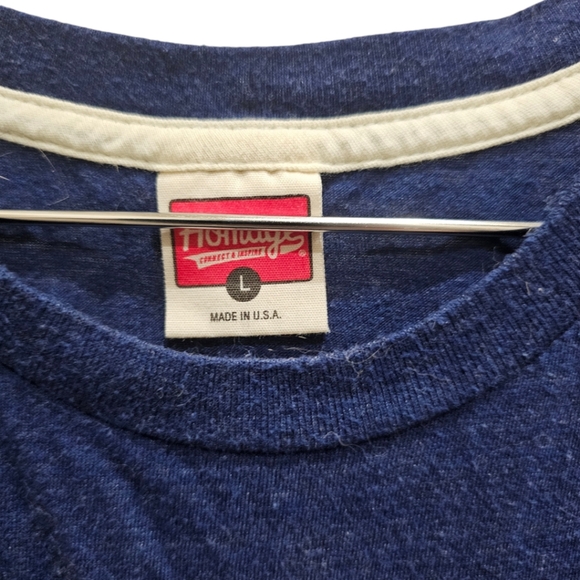 Homage Nasa Tee Blue Heather Large - Picture 3 of 3